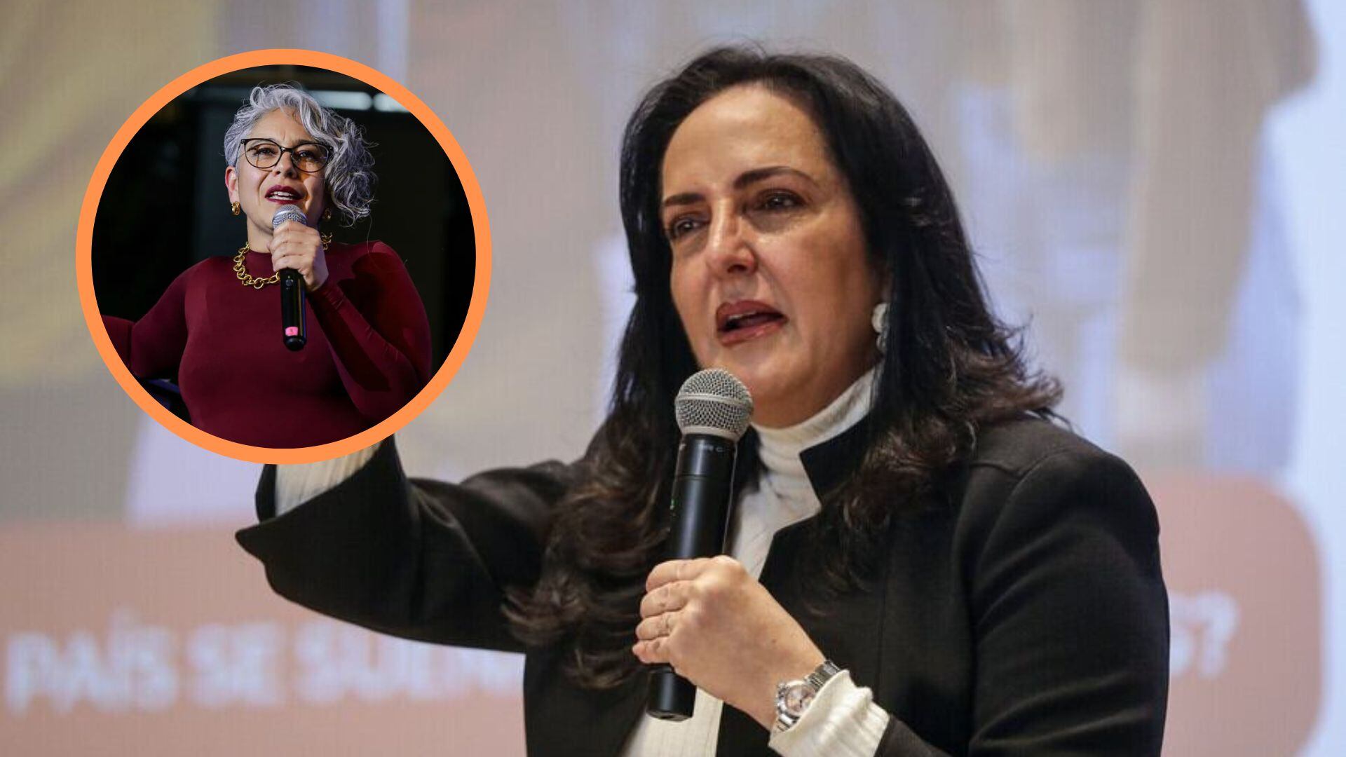 María Fernanda Cabal respondió a María José Pizarro tras crítica a De la Espriella por sede de gobierno en Barranquilla: “A ver”