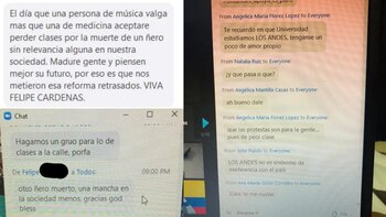 Comentarios Clasistas Uniandes.