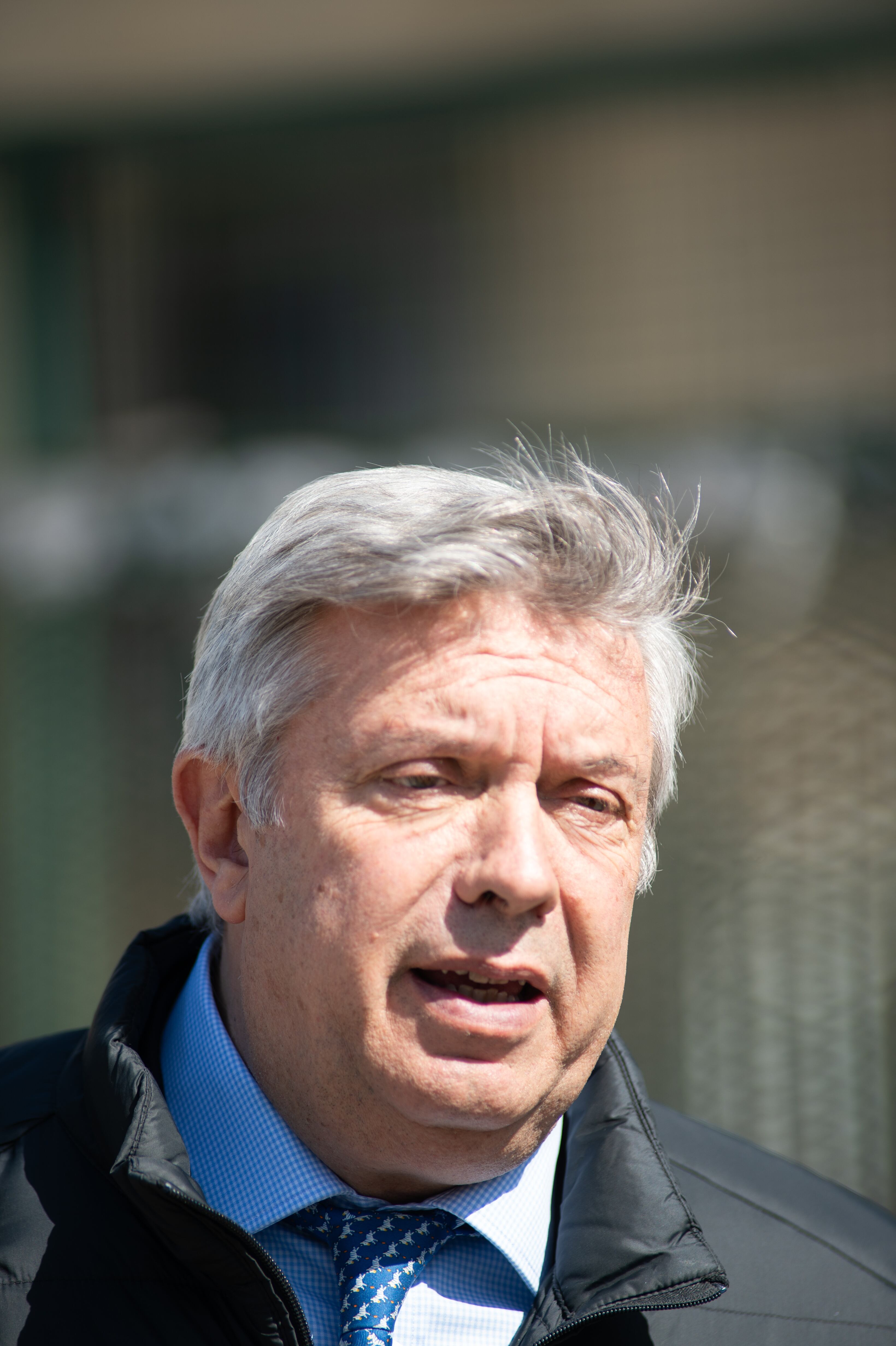 El abogado Mauricio D'Alessandro (Jaime Olivos)