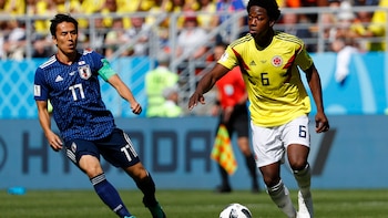 Carlos Sánchez en la Copa