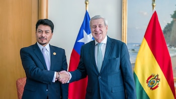 Cancilleres de Chile y Bolivia