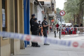 Efectivos de la Policía Nacional