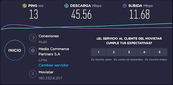 (foto: Speedtest de Ookla)