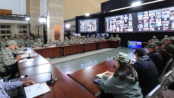 Nicolás Maduro en una de