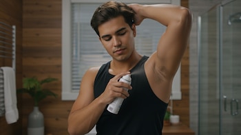 Los desodorantes y antitranspirantes actúan