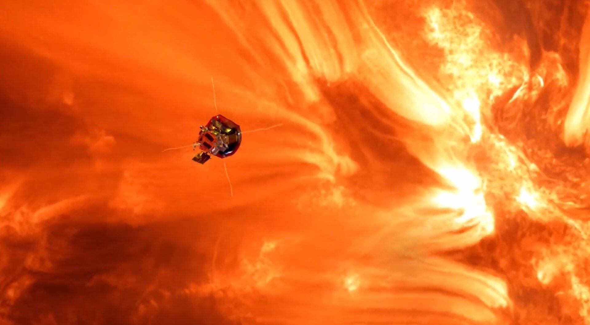 La sonda solar Parker midió el viento solar a millones de kilómetros del Sol (Europa Press)