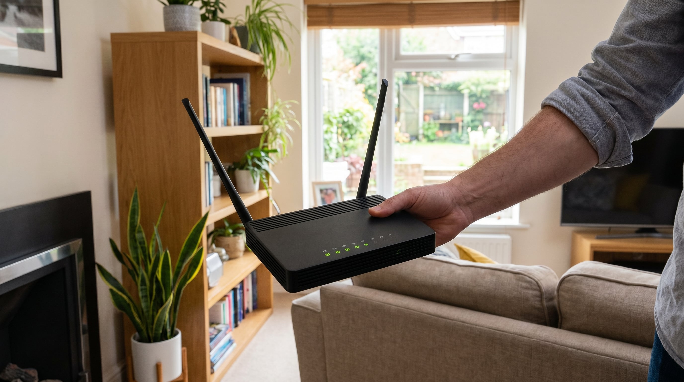 En routers con varias antenas, distribuirlas en diferentes direcciones ayuda a que tanto dispositivos móviles como equipos de escritorio reciban una señal óptima.
(Imagen ilustrativa Infobae)