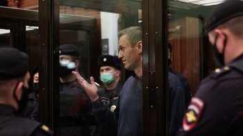 El líder opositor ruso Alexei Navalny. Foto: Press Service of Simonovsky District Court/via REUTERS