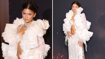 Zendaya brilla en París con un look de encaje artesanal: 800 horas de alta costura para una exclusiva gala