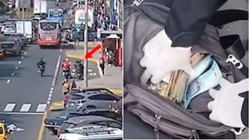 Persecución de película en Surco: sujeto robó dinero en efectivo a cambista, pero fue capturado en minutos