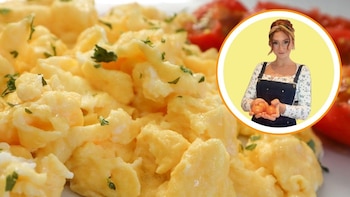 La sartén fría: el truco de una chef estrella Michelin para hacer unos huevos revueltos perfectos