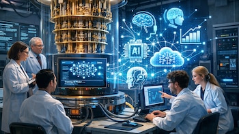 Una IA más inteligente y eficiente es posible con este modelo creado en una computadora cuántica