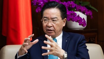 Joseph Wu, canciller de Taiwán,