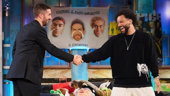 El futbolista Marcelo en 'La Revuelta'. (Instagram / @larevuelta_tve)
