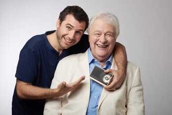 Martín Giménez y Héctor Larrea