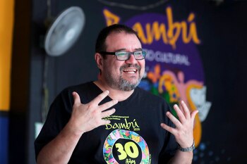 El actor de teatro y