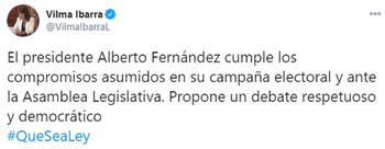 La Secretaria Legal y Técnica