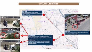 Así ocurrió el ataque. Crédito: Fiscalía de Oaxaca