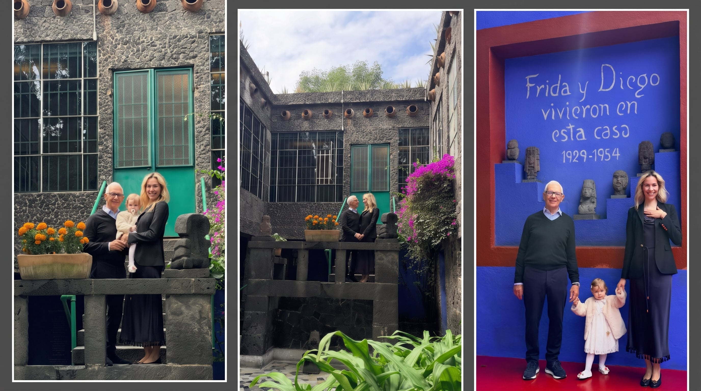 En fotos, así son los días de Eduardo y Elina Costantini en México junto a su hija: “Inspirándonos cada día”