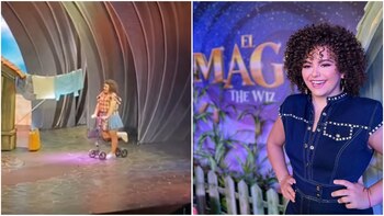 La joven comenzó su carrera