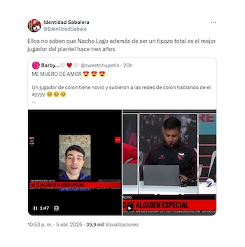 Otro mensaje de respaldo a Lago