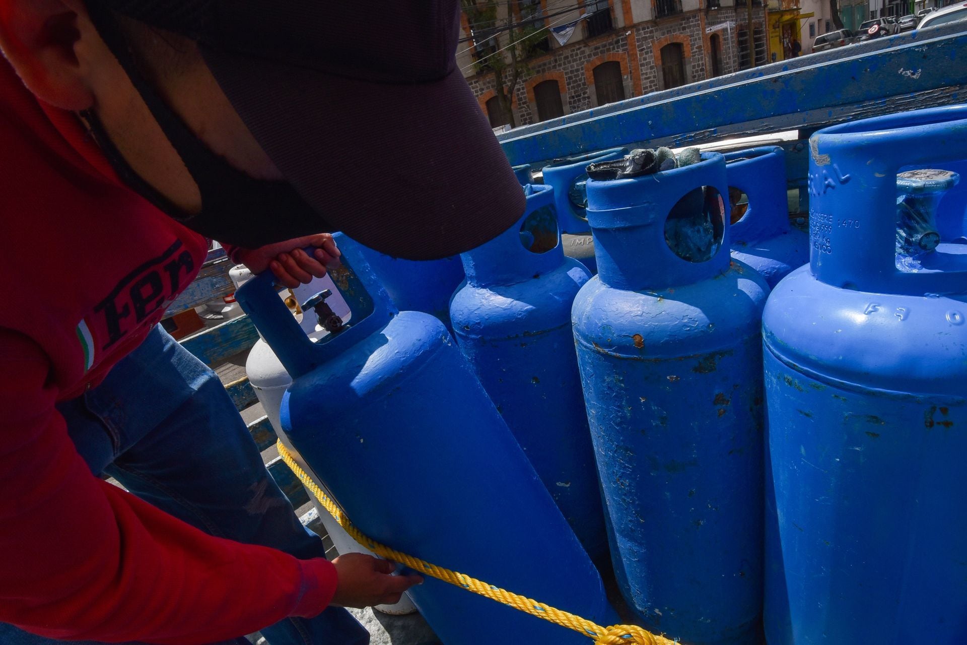 IMAGEN DE REFERENCIA: Hurto de cilindros de gas en Tolima