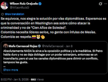 Wilson Ruiz Orejuela contestó a