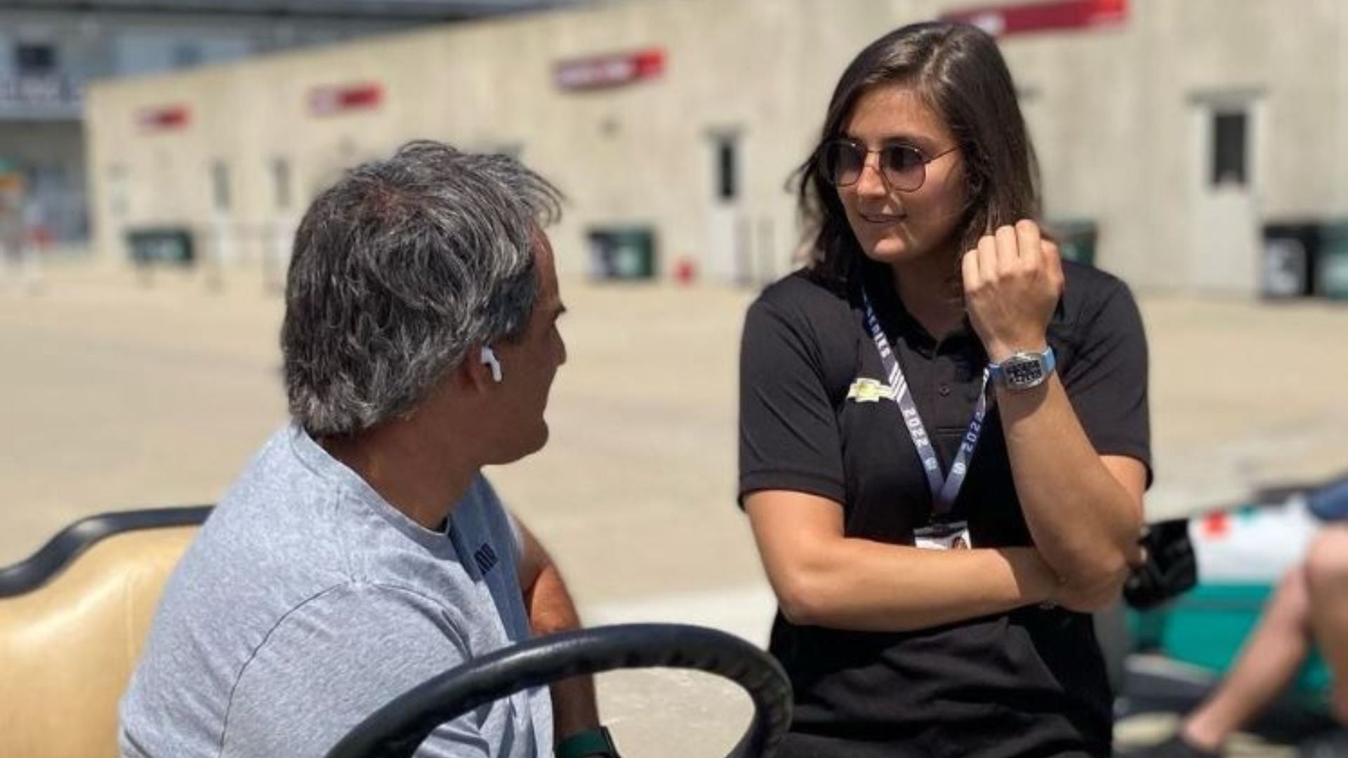 La corredora colombiana habló de su primera experiencia en la IndyCar. Foto: @tatacalde7