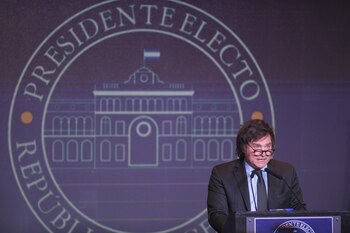 Javier Milei, presidente electo de