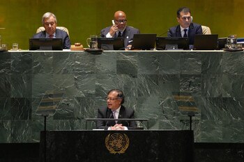 Presidente de Colombia, Gustavo Petro,