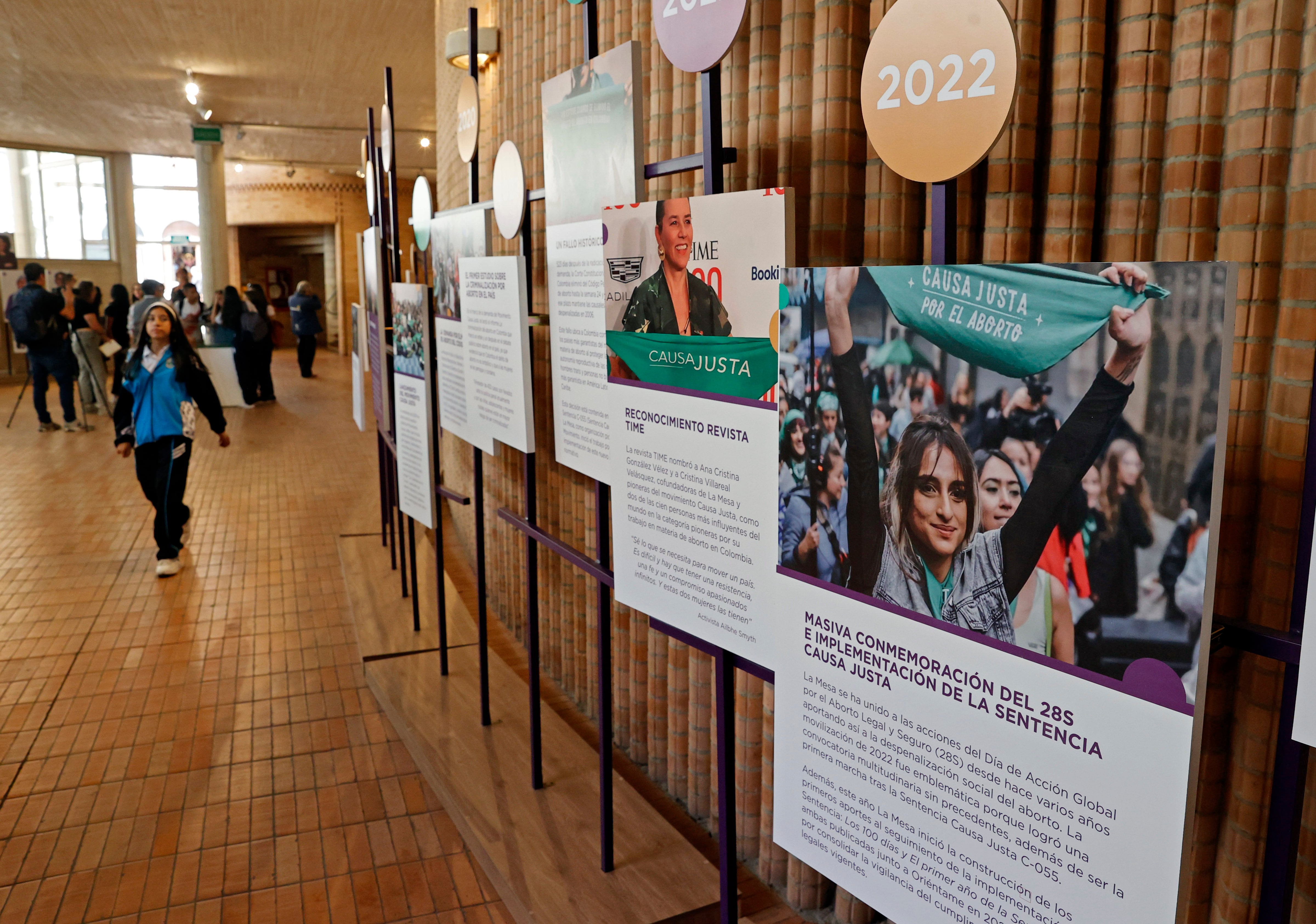 A cuatro años de la despenalización hasta la semana 24, organizaciones como Profamilia presentan balances sobre la implementación del fallo en Colombia- crédito Mauricio Dueñas Castañeda/EFE