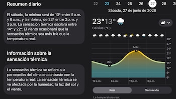 Clima para el sábado 27 de junio: lluvia y temperaturas frescas
(SS)