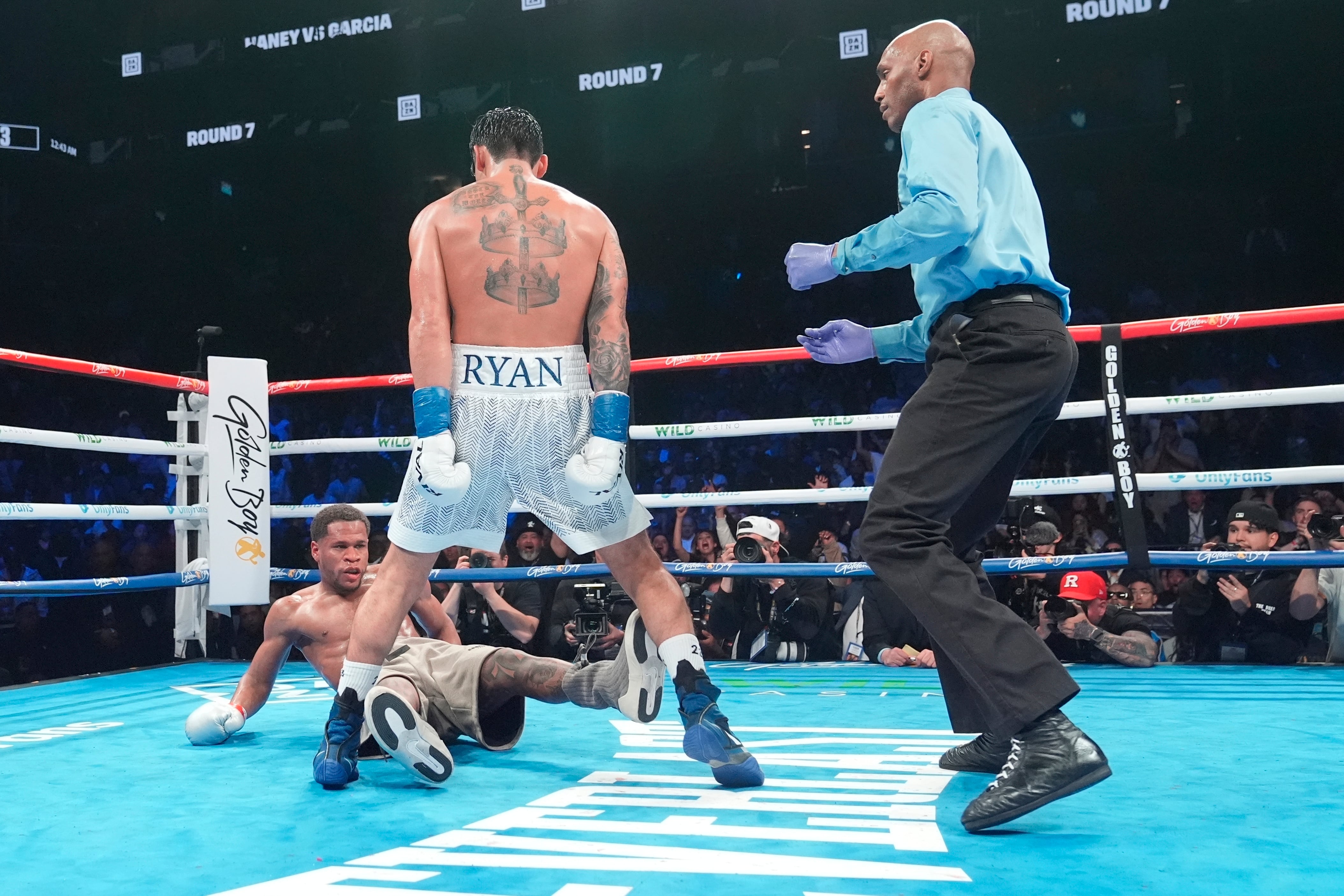 El méxico-americano está listo para defender su corona. (AP Foto/Frank Franklin II)