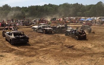 El derby de demolición organizado