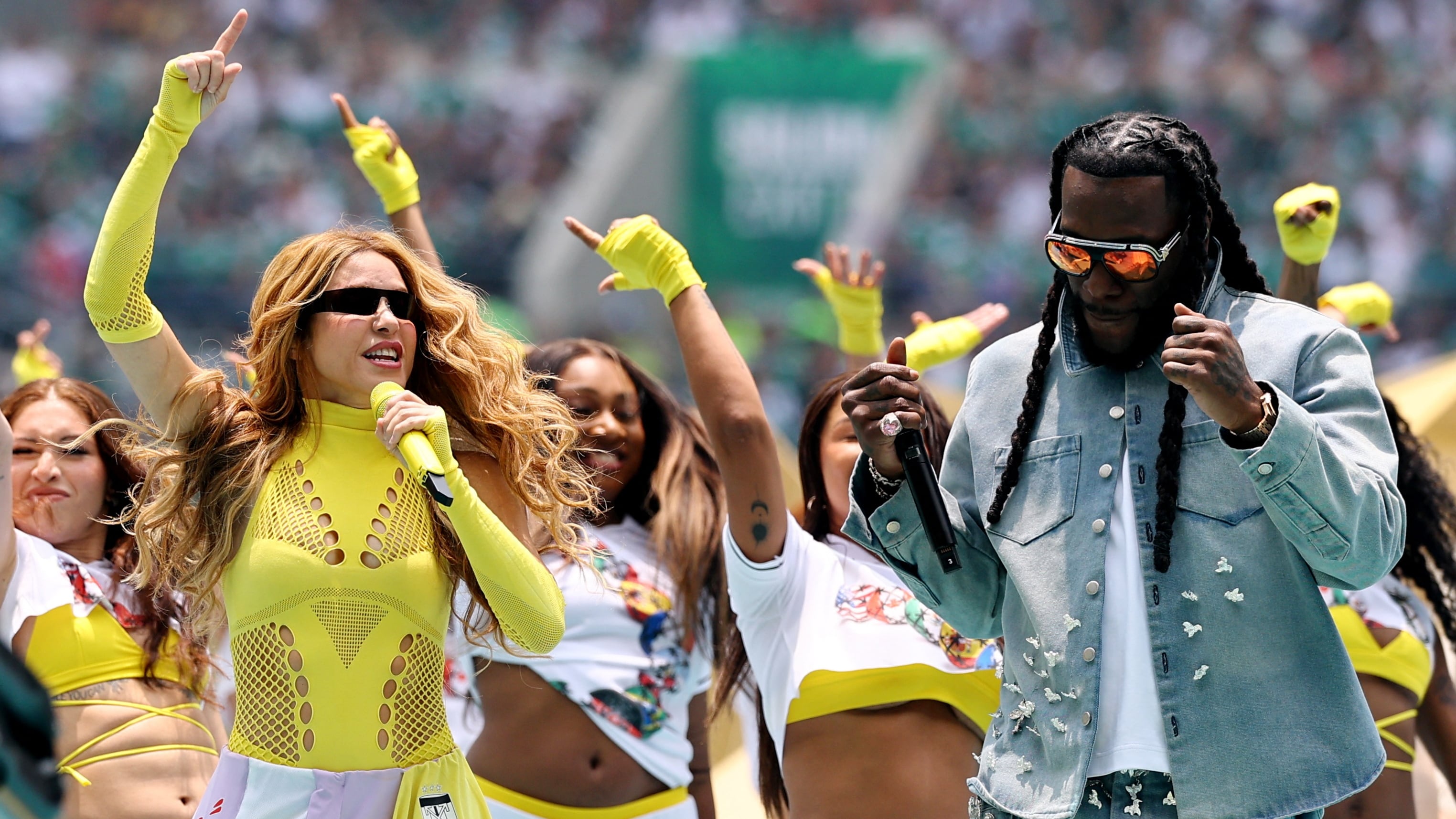Shakira coló dos canciones en el listado Global Impact publicado por Spotify Colombia - crédito Kai Pfaffenbach/REUTERS