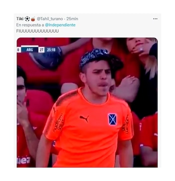 Memes triunfo de Racing vs Independiente