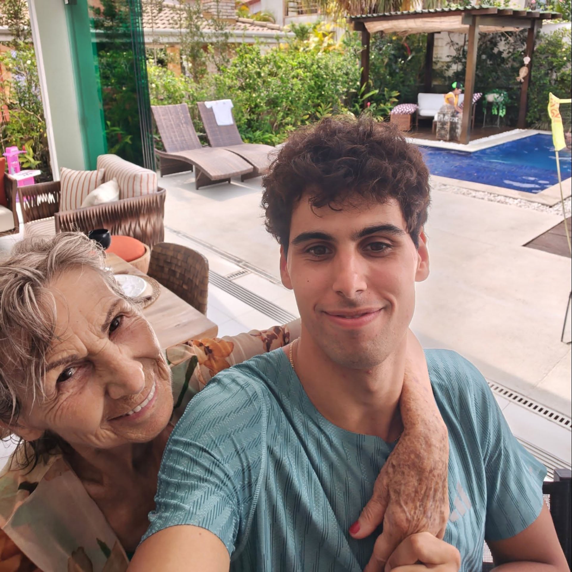 Bortoletto disfruta con su familia en Brasil