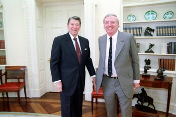 William_Buckley_and_Ronald_Reagan White House Photographic Collection