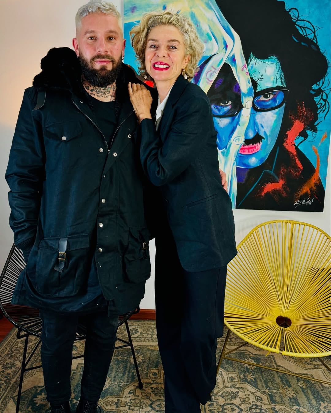 Margarita Rosa de Francisco y Levy Rincón mantienen una amistad sólida - crédito Levy Rincón/Instagram