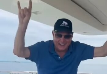 El centroamericano estuvo de vacaciones