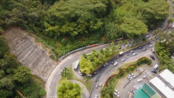 Finally, the two carriageways of