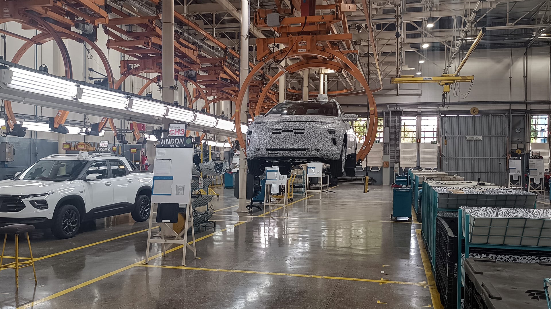 El Laboratorio de prototipos es el lugar donde se arman los autos del futuro, dos años antes de salir a producción. (General Motors)