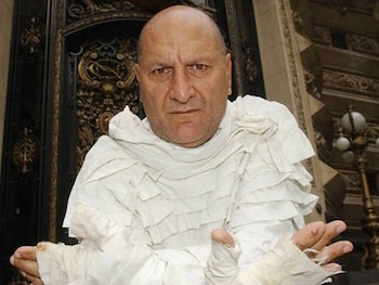 Oscar Demelli aseguró ser el hombre bajo el disfraz de La Momia
