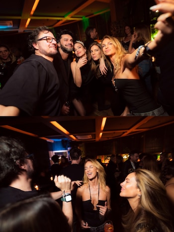 Brenda Gandini celebra su cumpleaños con amigos y karaoke