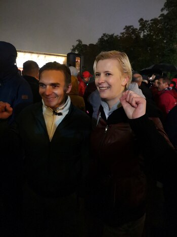 Los políticos Mikhail Lobanov y