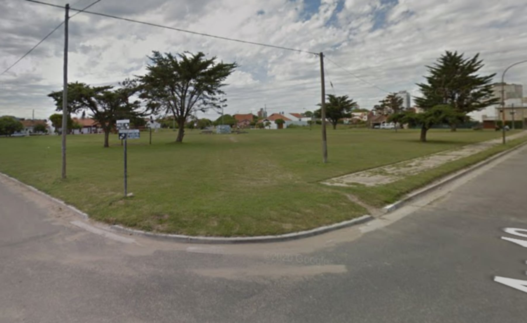 La Plaza Garibaldi de la ciudad de Miramar, donde ocurrió la tragedia este lunes por la tarde (Google Maps)