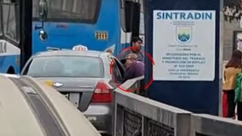 Cae falso ‘jalador’ de pasajeros