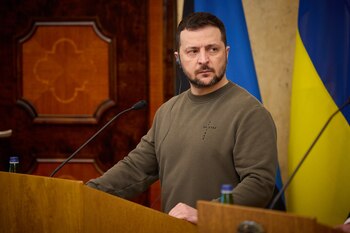Zelensky rechazó la sugerencia de Putin por un cese de hostilidades: “No conducirá a la paz y sólo beneficiará a Rusia” (Europa Press)