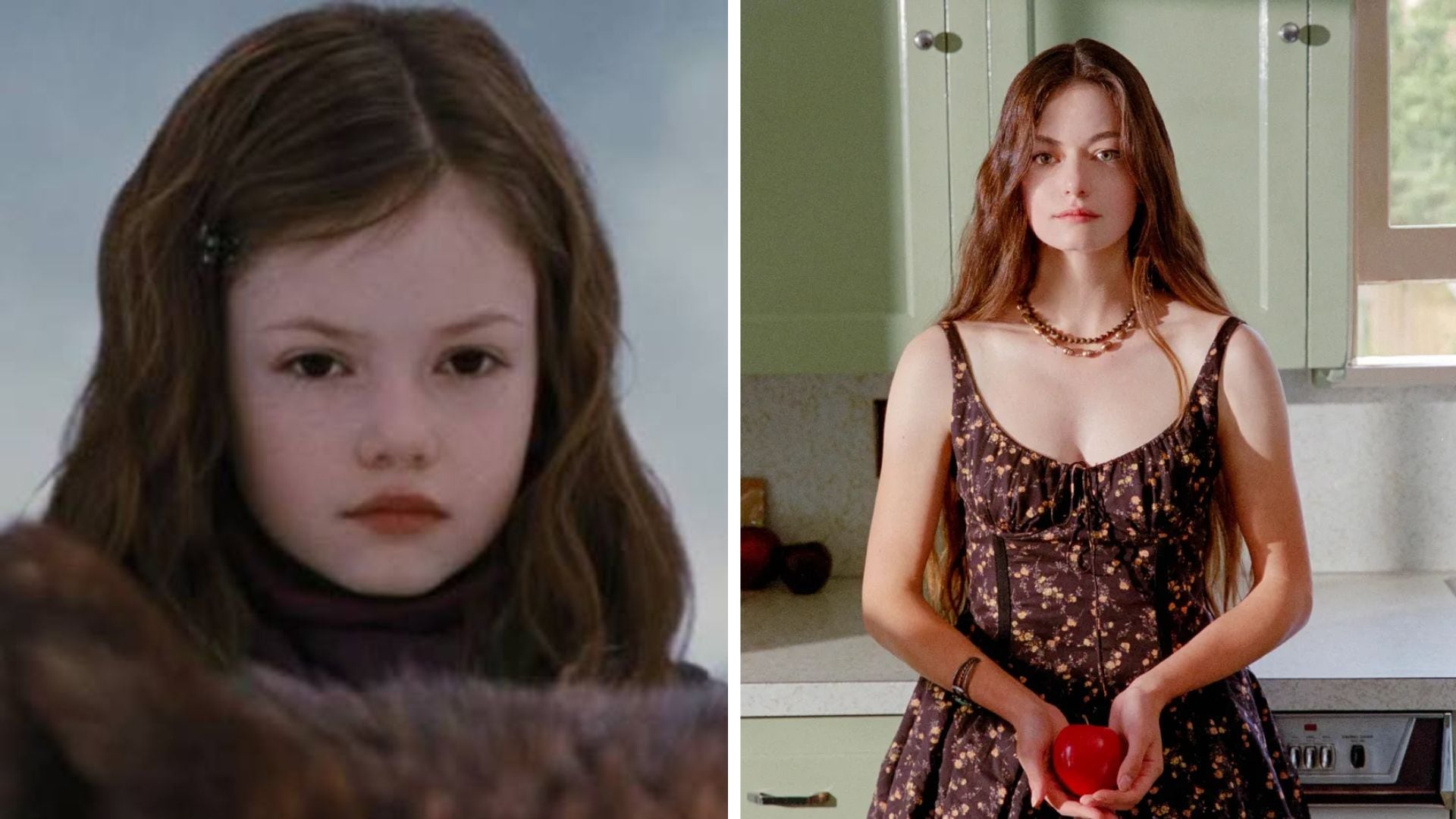 La actriz llegó a Crepúsculo después de trabajar como modelo infantil (Lionsgate/Teen Vogue)
