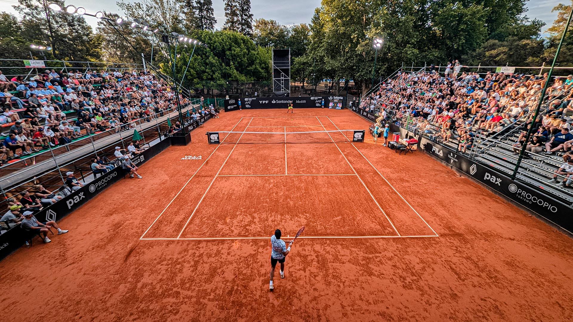 El AAT Challenger Santander de Villa María se realiza en el Sport Social Club (Foto: Omar Rasjido / Prensa AAT)